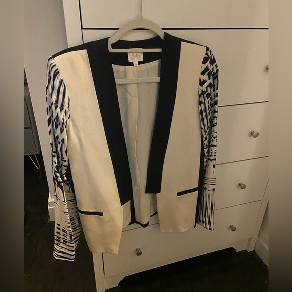 Parker ‘Reef’ 100% Silk Blazer size Small - Picture 4 of 5